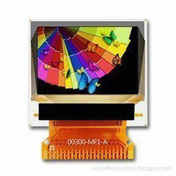 0.95-inch OLED Display Module for MP3/MP4 Players with 96 x 64-dot Matrix and 65K Full Color Display